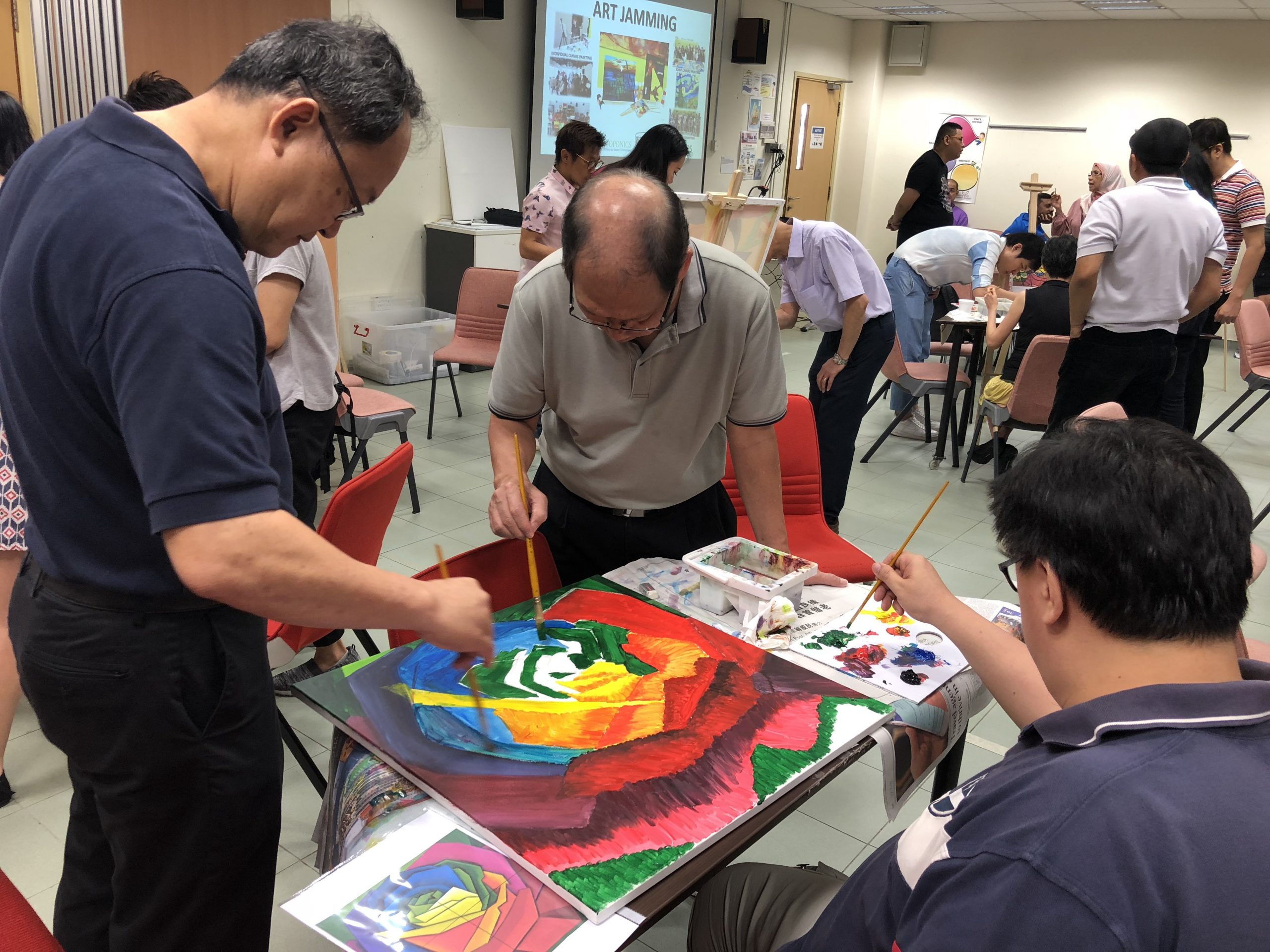 Corporate Art Jamming Singapore