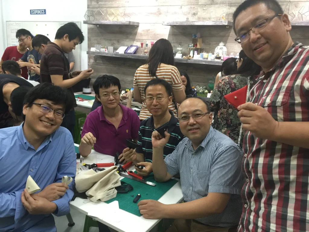 Photo Essay Leather Crafting EPIC Singapore