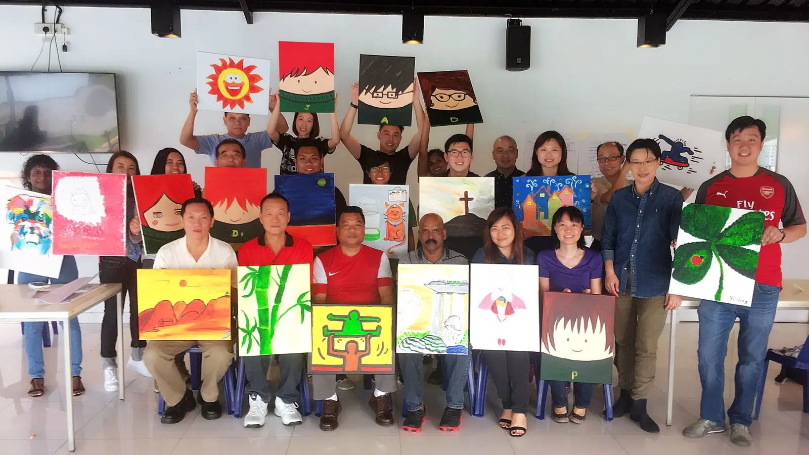 corporate art workshops Corporate Art Workshops for Team Bonding in Singapore January 2022