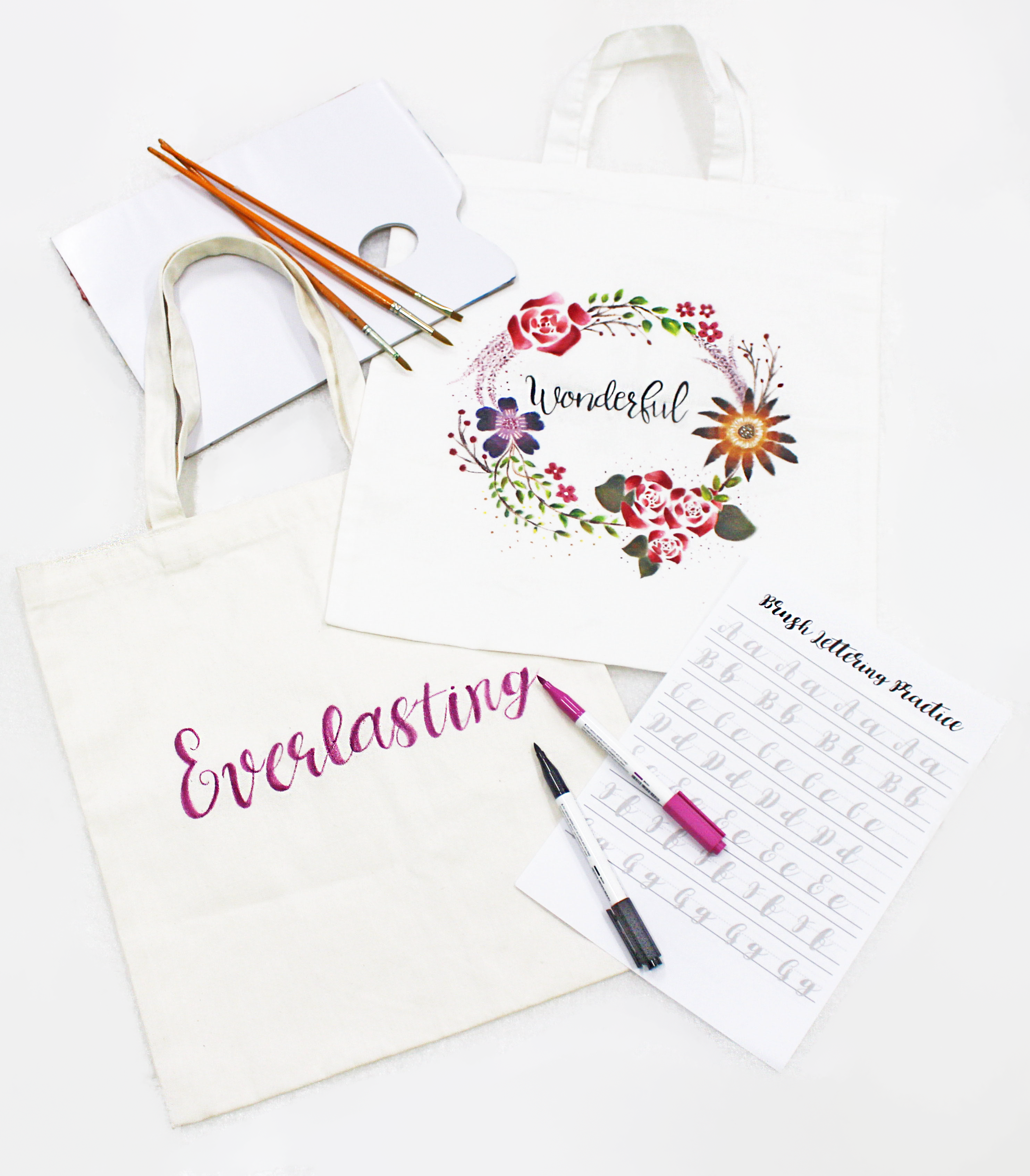 Tote Bag Caligraphy Final Edited.jpg Tote Bag Painting Singapore