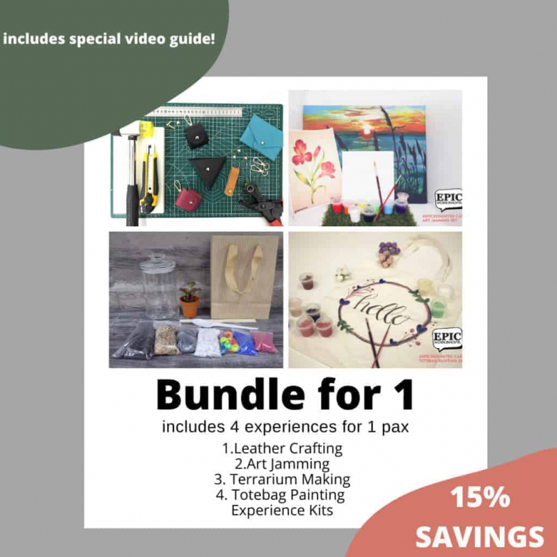 Bundle For 1: Stay Home Experience Kits (IMDA) January 2022