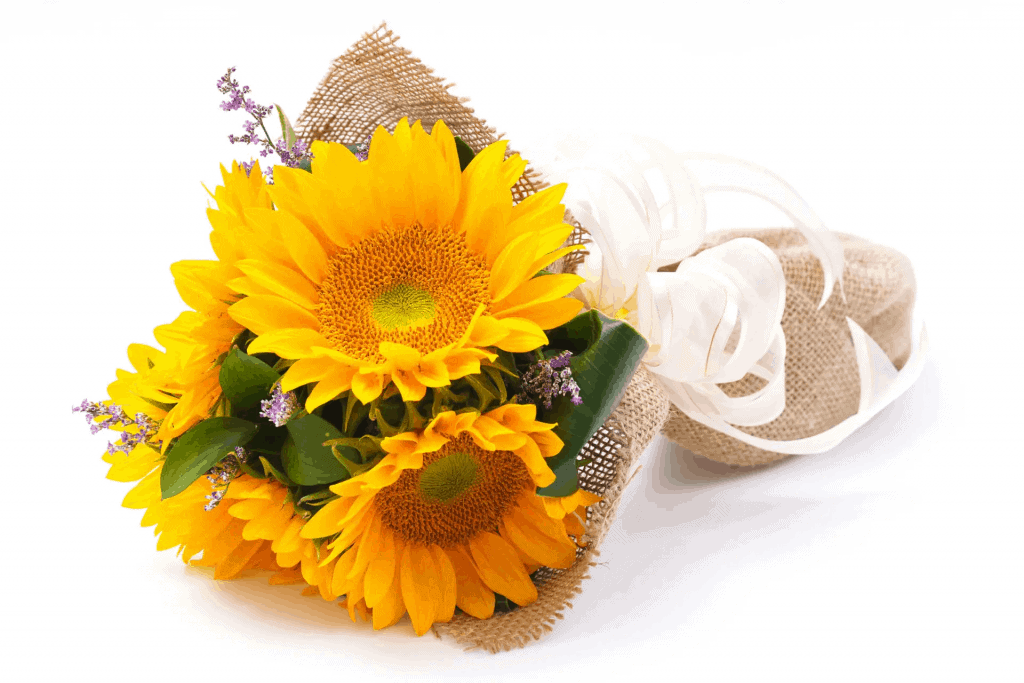 Flower Arrangement Sunflower Posy.jpg | Ecoponics Singapore | April, 2024