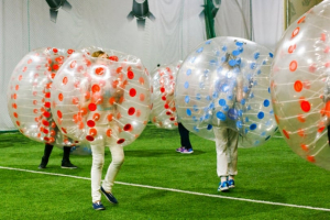 Bubble soccer in Singapore