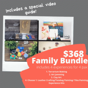 Family Bundle for 4: Stay Home Experience Kits