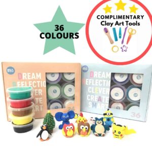 Art Experience Kit: Clay Figurine Making (36pcs)