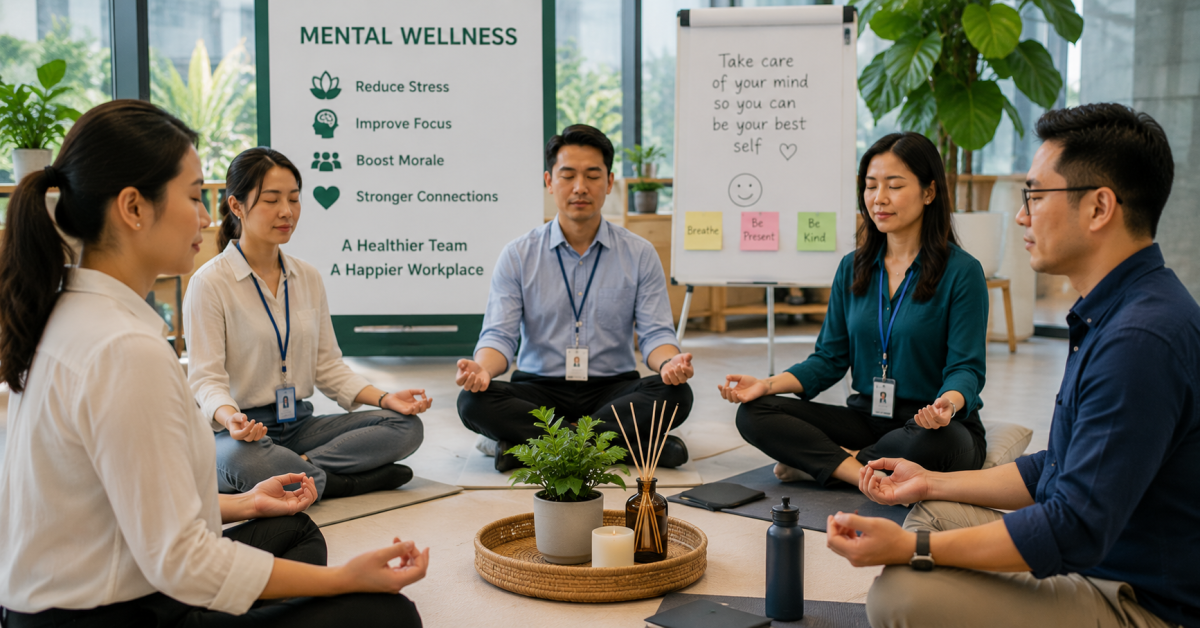 Why Mental Wellness Activities Matter for Employee Engagement and Stress Relief