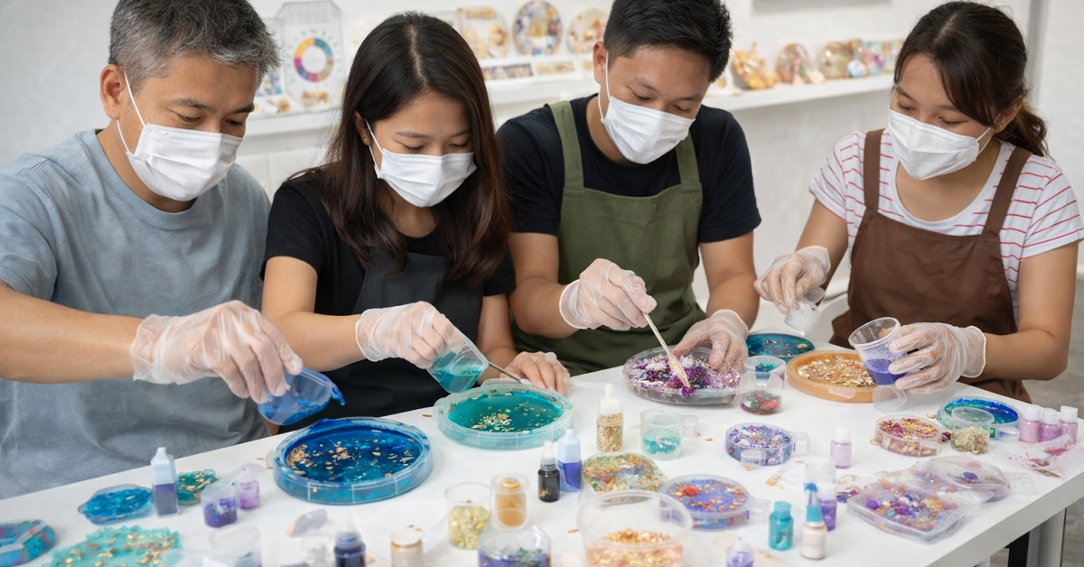 resin workshops